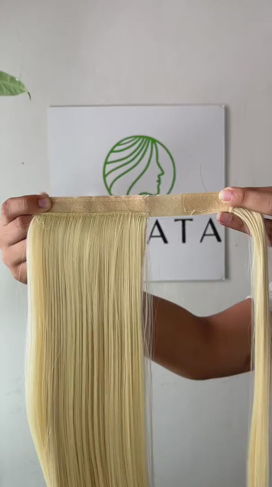 Coleta Lisa Rubia Clara